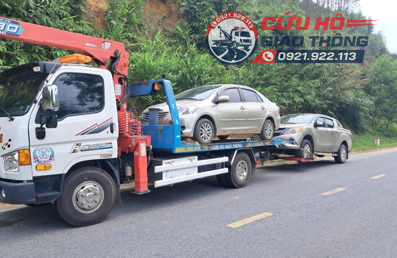Cứu hộ kéo xe hơi 4 chỗ