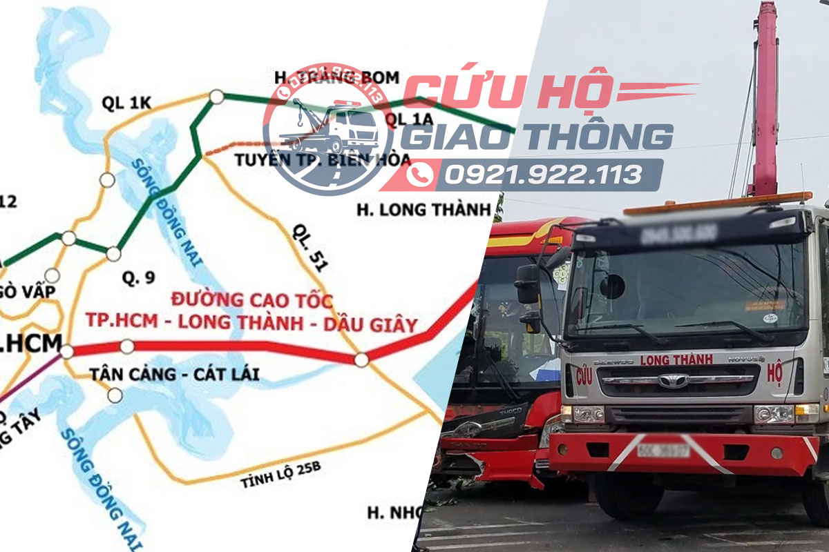 Dịch vụ cứu hộ cao tốc Long Thành có mặt ngay