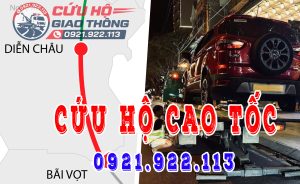 Dịch vụ cứu hộ cao tốc đoạn Diễn Châu - Bãi Vọt