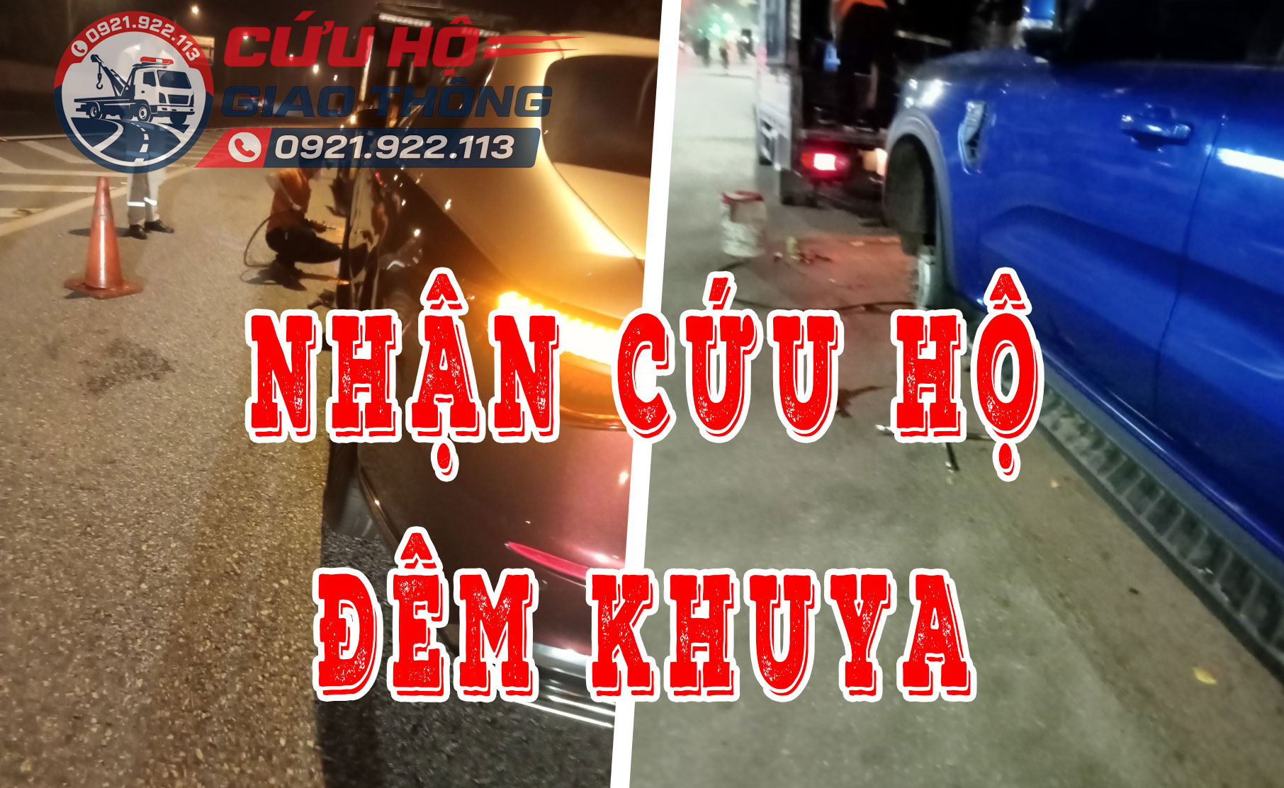 Nhận cứu hộ đêm khuya trên cao tốc Diễn Châu - Bãi Vọt kể ngảy ngày lễ Tết