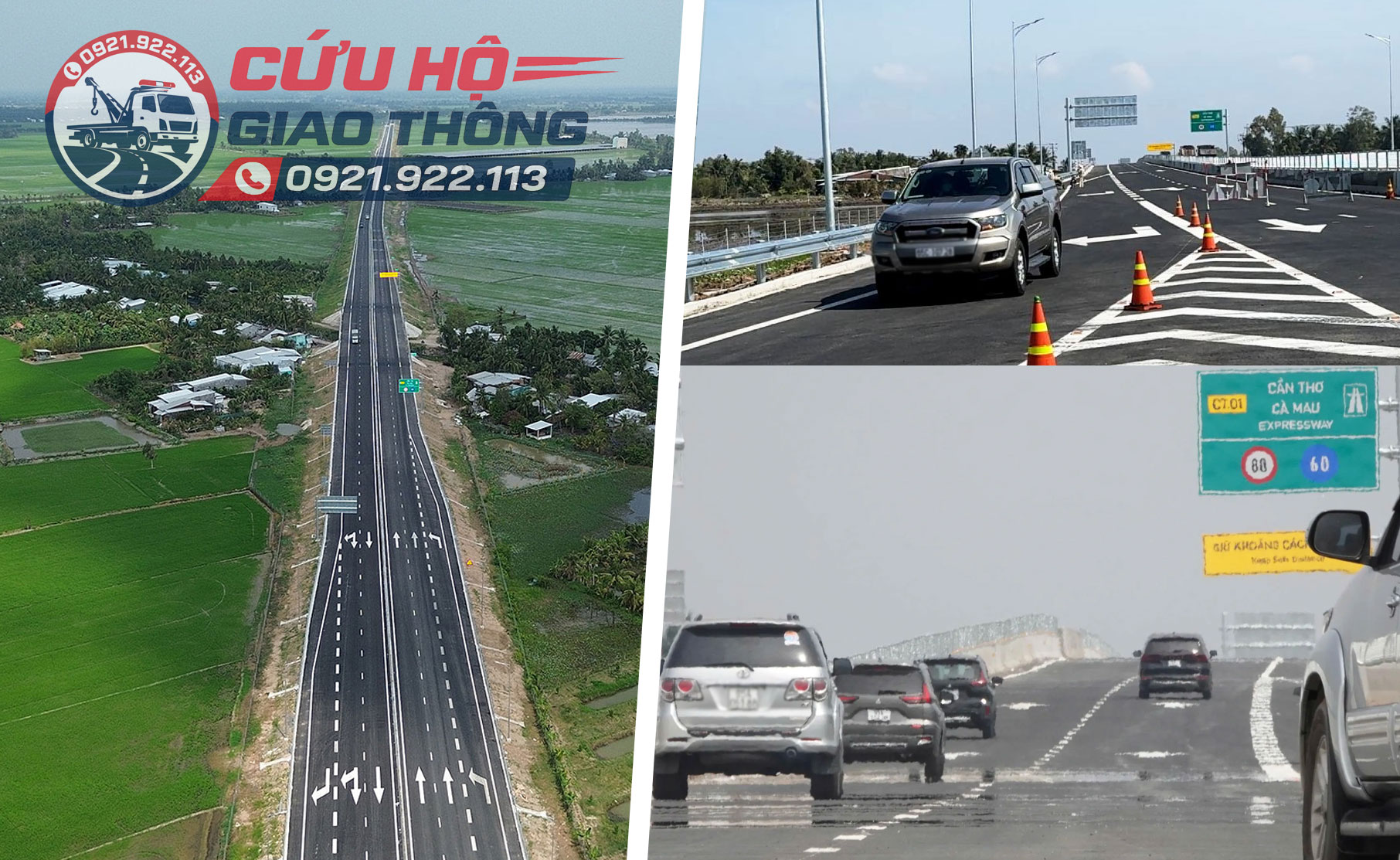 Thông tuyến cao tốc từ Cần Thơ tới Hậu Giang hướng về Càu Mau