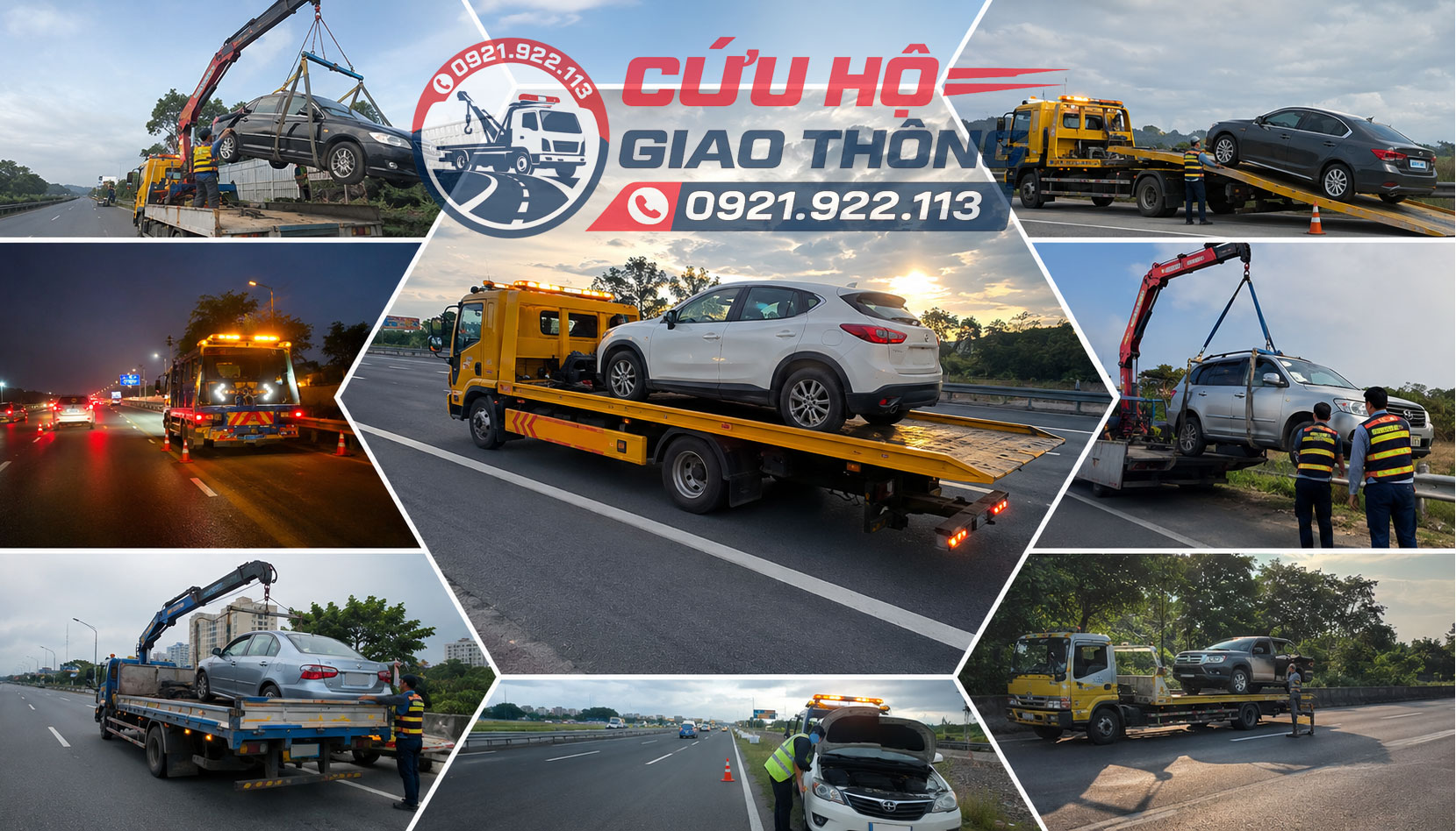 Trung tâm điều phối cứu hộ cao tốc điều phối trạm trực gần đây nhất tới xử lý sự cố nhanh chóng