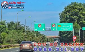 Cứu hộ cao tốc CT08 đường Láng Hòa Lạc Đại Lộ Thăng Long