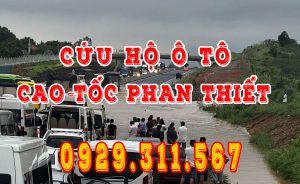 Cứu hộ cao tốc Phan Thiết phục vụ 247