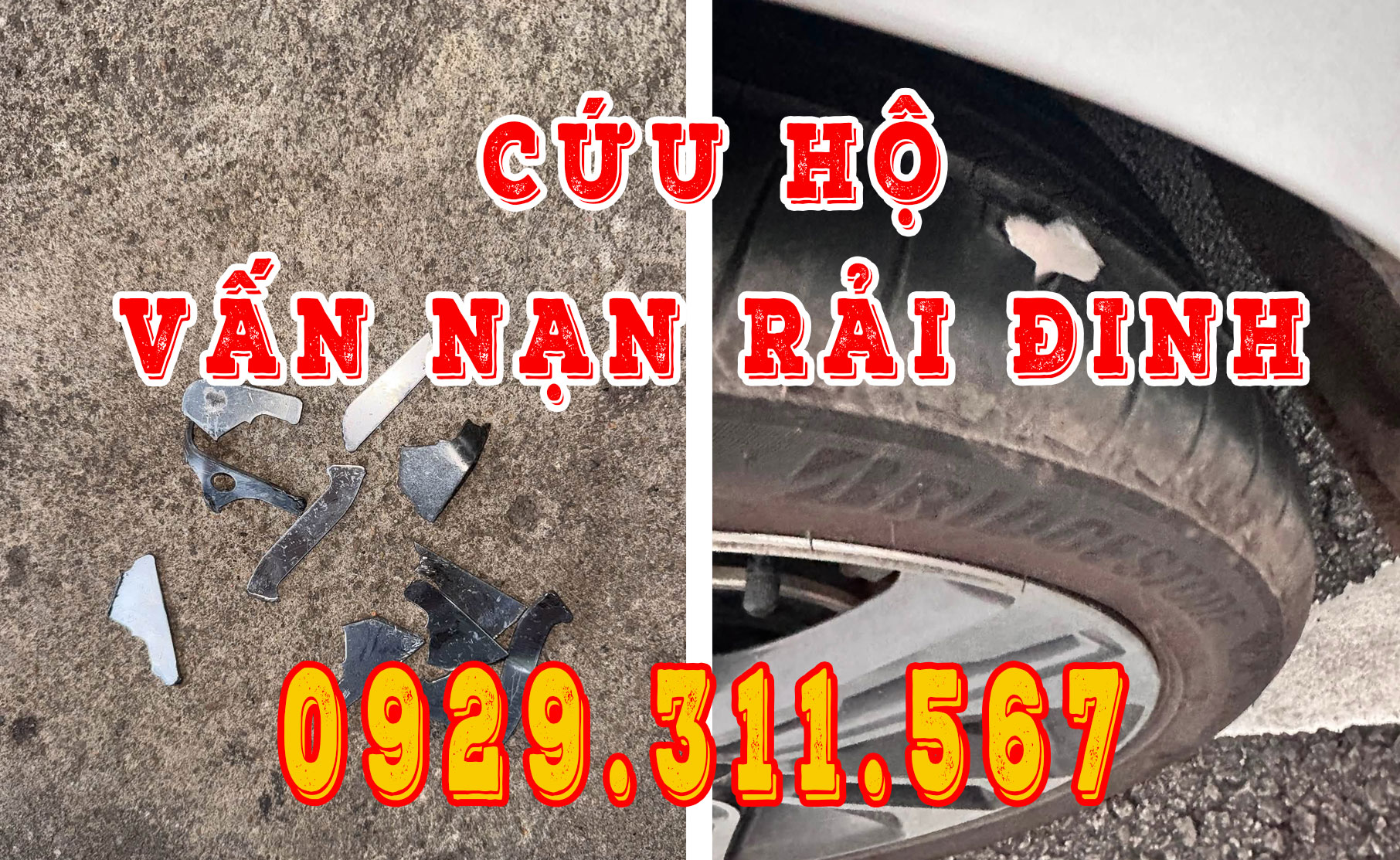 Cứu hộ vấn nạn trục lợi rải đinh toàn quốc
