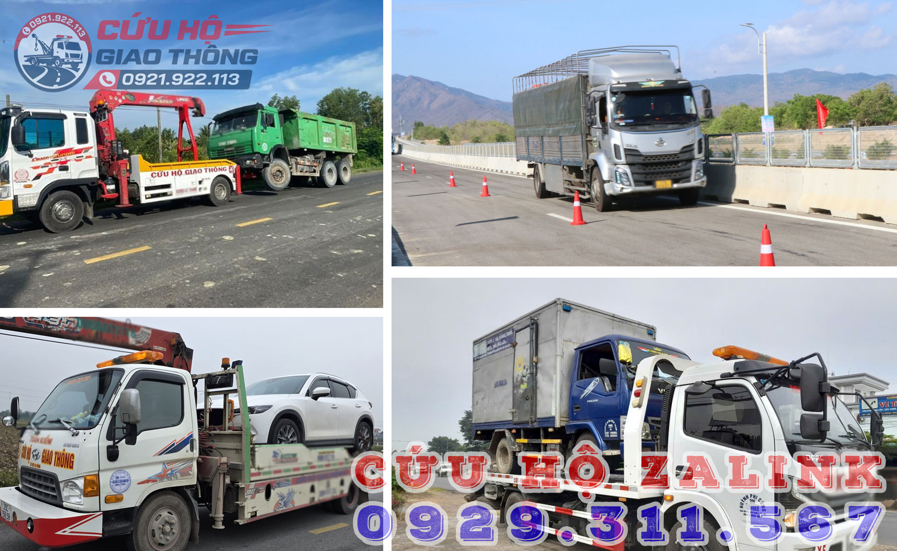 Dịch vụ cẩu kéo xe hỏng, chết máy, quá nhiệt trên cao tốc Vĩnh Hảo