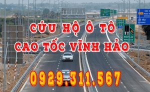 Dịch vụ cứu hộ ô tô trên cao tốc Vĩnh Hảo