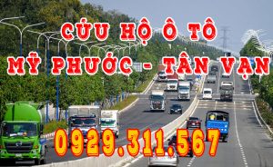 Dịch vụ cứu hộ ô tô trên tuyến đường Mỹ Phước - Tân Vạn