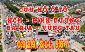 Dịch vụ cứu hộ vá lốp cẩu kéo tại HCM, Bình Dương và Bà Rịa Vũng Tàu
