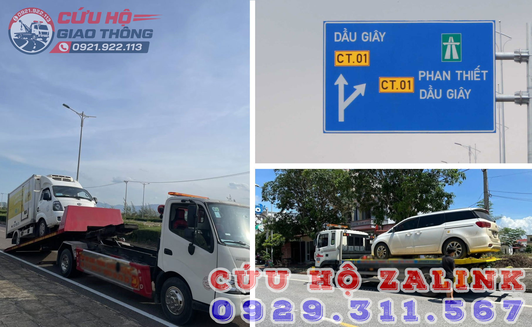 Dịch vụ kéo xe hỏng trên cao tốc Dầu Giây về garage gần đây