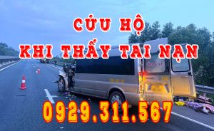 Gọi ai khi thấy tai nạn trên đường