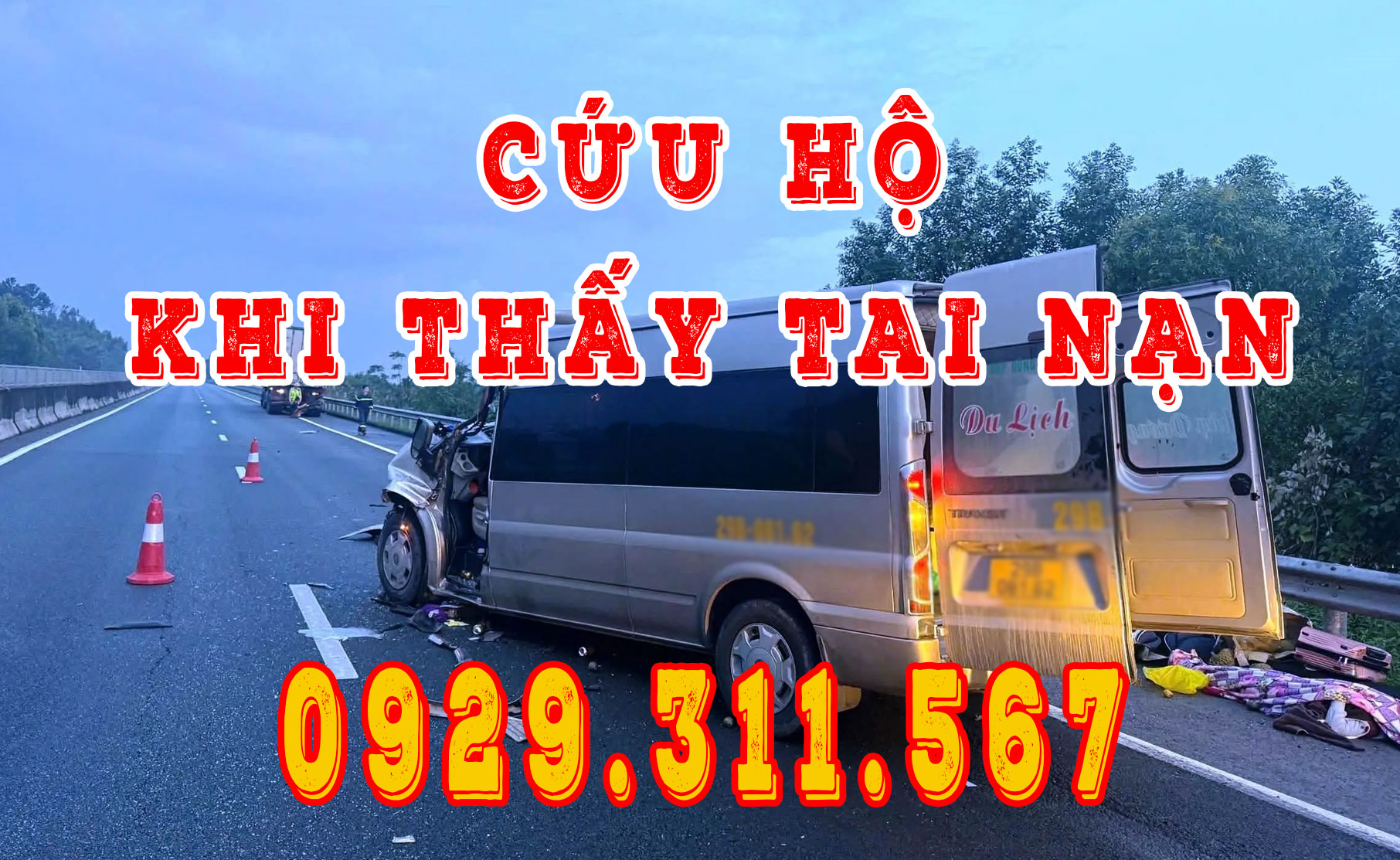 Gọi ai khi thấy tai nạn trên đường
