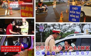 Hoạt động kiểm tra và xử lý lỗi vi phạm nồng độ cồn khi lái xe