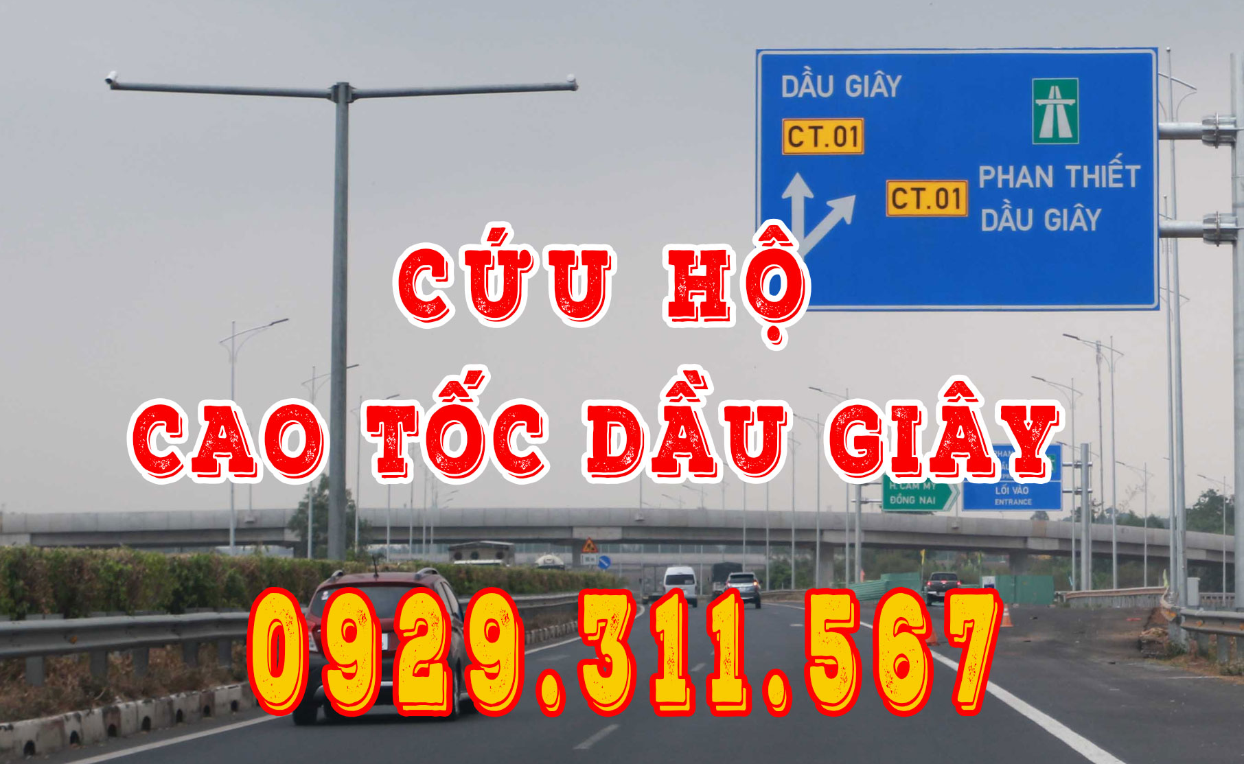 Hotline cứu hộ cao tốc Dầu Giây 247