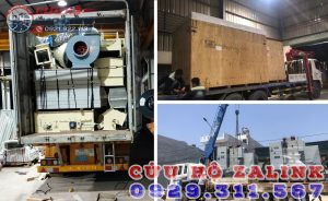 Vận chuyển thiết bị, máy móc nhà xưởng